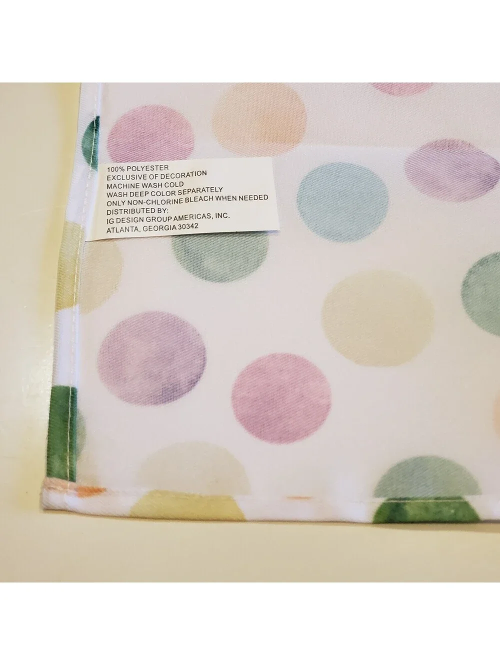 Polka Dot Napkins QTY 6 15x15
